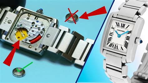 cartier travel clock battery replacement|cartier watch battery change.